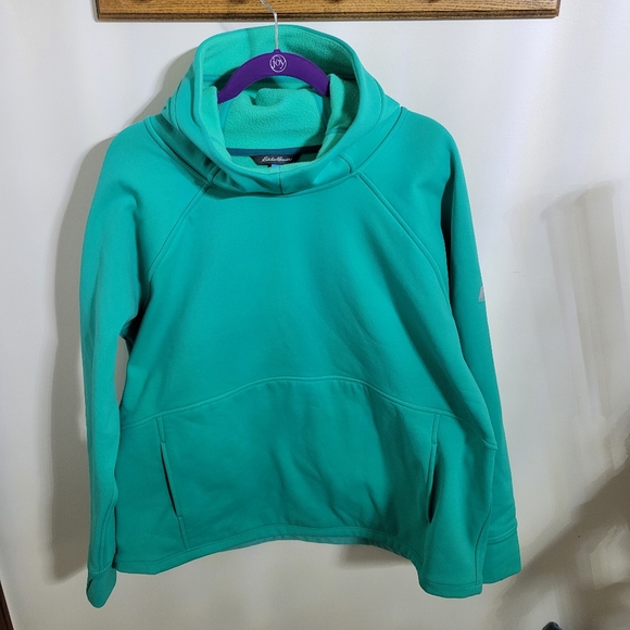 Eddie Bauer Tops - Eddie Bauer First Ascent Outpace Fleece Lined Green Women’s Hoodie, Size 2X